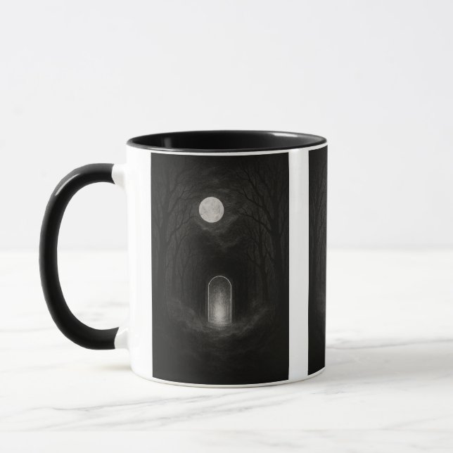 Mug de naissance personnalisé - Tasse à café à nom (Gauche)