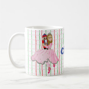 Mug de Noël 11 oz Nutcracker Lt Brwn Hair Ballet