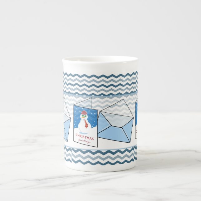 Mug de Noël Bonhomme de neige (Devant)