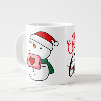 Mug de Noël Bonhomme de Neige Mignon 