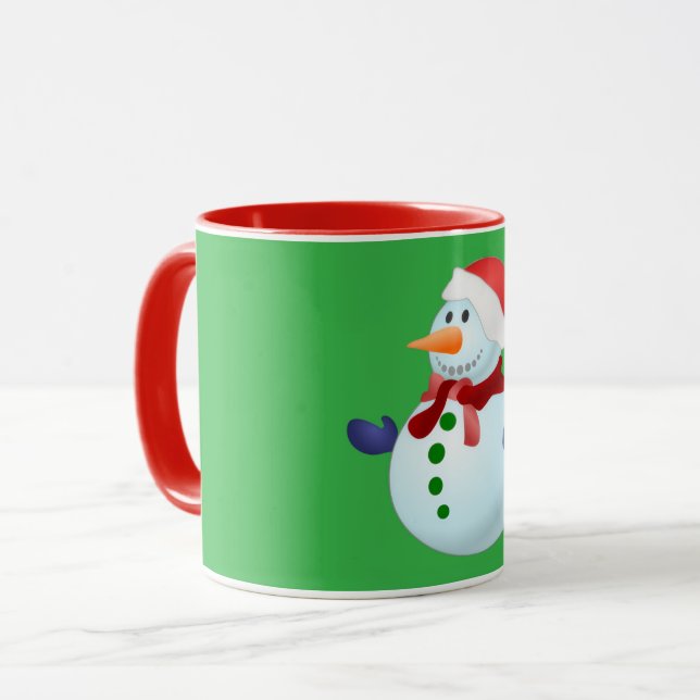 Mug de Noël Cadeau pour Enseignant (Devant gauche)