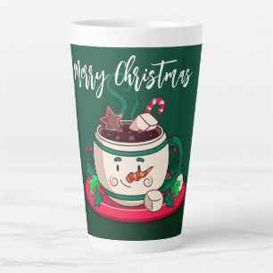 Mug de Noël Chocolat Chaud Bonhomme de Neige