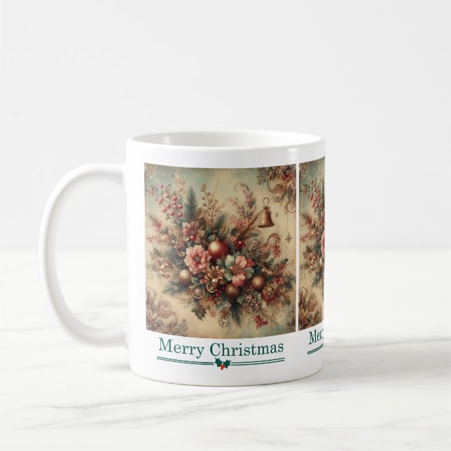 Mug de Noël classique (Gauche)