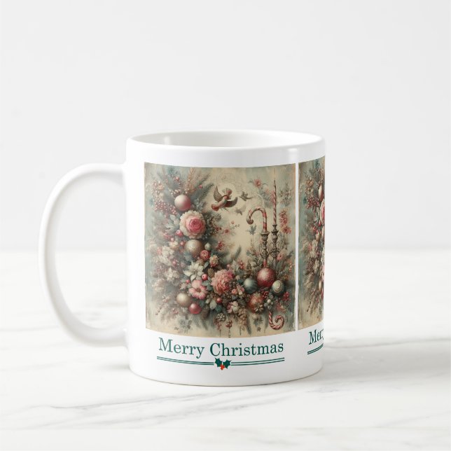 Mug de Noël classique (Gauche)