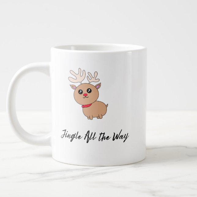 Mug de Noël – Cocoa et café sucrés pour les fêtes (Gauche)
