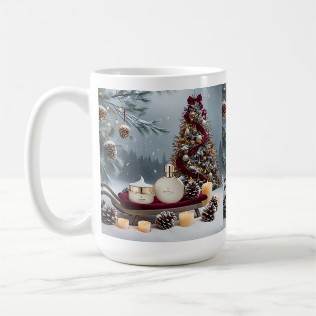 Mug de Noël cosy : réchauffez-vous avec la fête (Gauche)