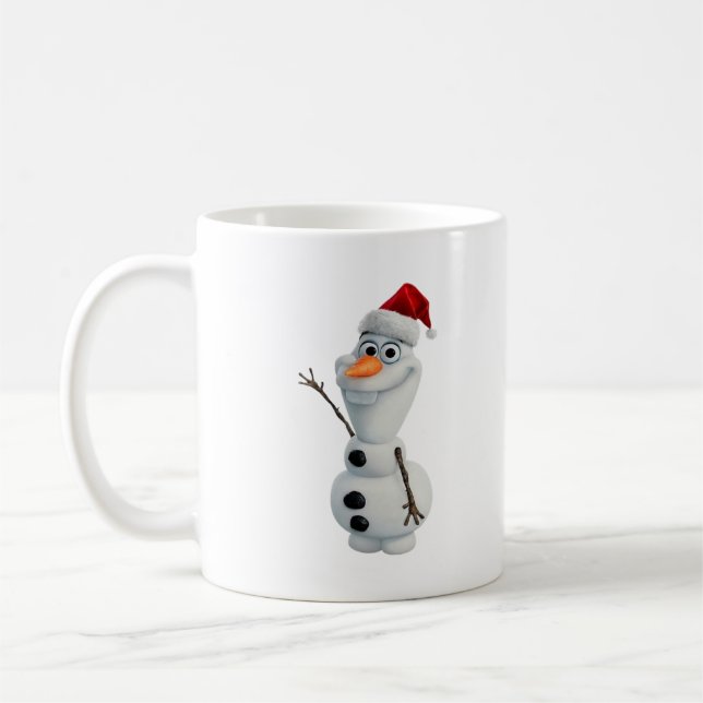 Mug de Noël Cute Snowman & Stitch – Fêtes de fin (Gauche)