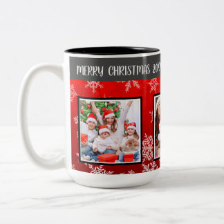 Mug de Noël de famille personnalisable