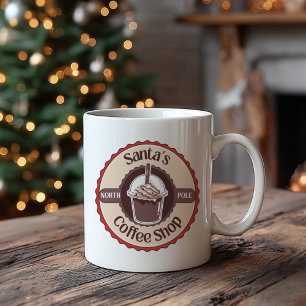 Mug de Noël de la boutique de café du Pôle Nord de