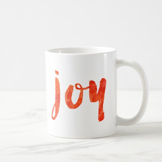 Mug de Noël de la joie broyée (Droite)