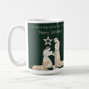 Mug de Noël de la Nativité de 15 oz