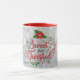 Mug de Noël doux mais tordu