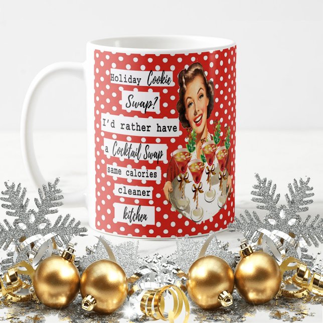 Mug de Noël drôle Meilleure amie "Échange de biscu (Créateur téléchargé)