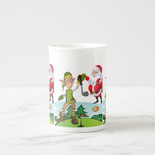 Mug de Noël, Elfe, Joyeux Noël (Devant)