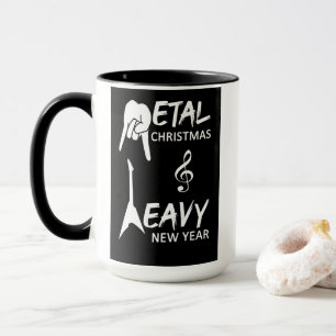 Mug de Noël en métal lourd