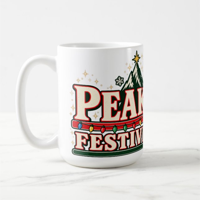 Mug de Noël Fête de fin d'année (Gauche)