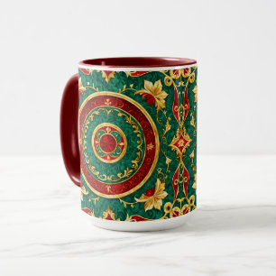 Mug de Noël Floral