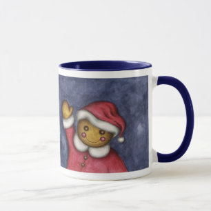 Mug de Noël garçon bonhomme en pain d'épices Santa