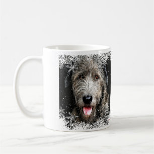 Mug de Noël irlandais Wolfhound