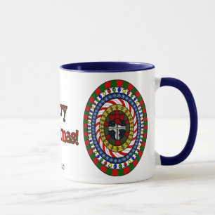 Mug de Noël joueuse