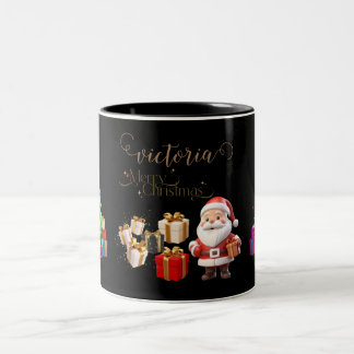 Mug de Noël Joyeux Personnalisé