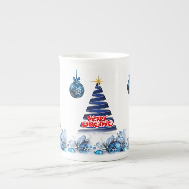 Mug de Noël, Joyeux Sapin de Noël (Devant)