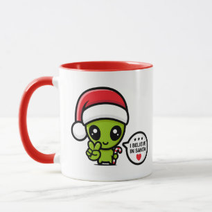 Mug de Noël Martien Extraterrestre Alien