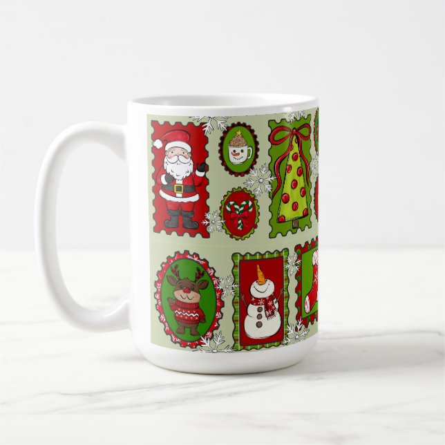 Mug de Noël mignon (Gauche)