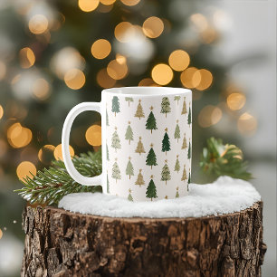 Mug de Noël minimaliste moderne