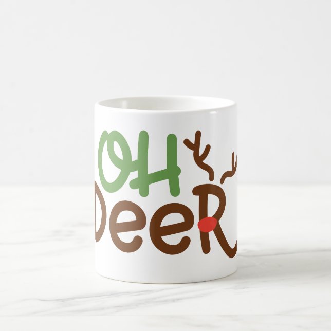 Mug de Noël : Oh Deer (Centre)