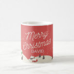 Mug de Noël personnalisable<br><div class="desc">Super option cadeau de Noël personnalisable et très utile pour cette personne spéciale!</div>