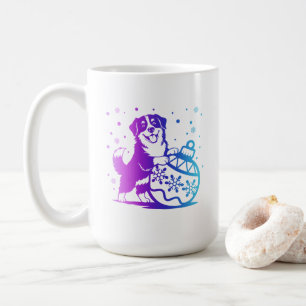 Mug de Noël personnalisé pour chien