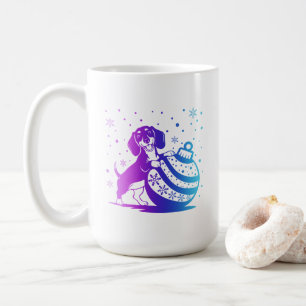 Mug de Noël personnalisé pour chien