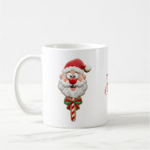 Mug de Noël pour biscuits de Santa