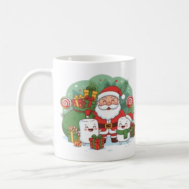Mug de Noël pour chocolat chaud (Gauche)