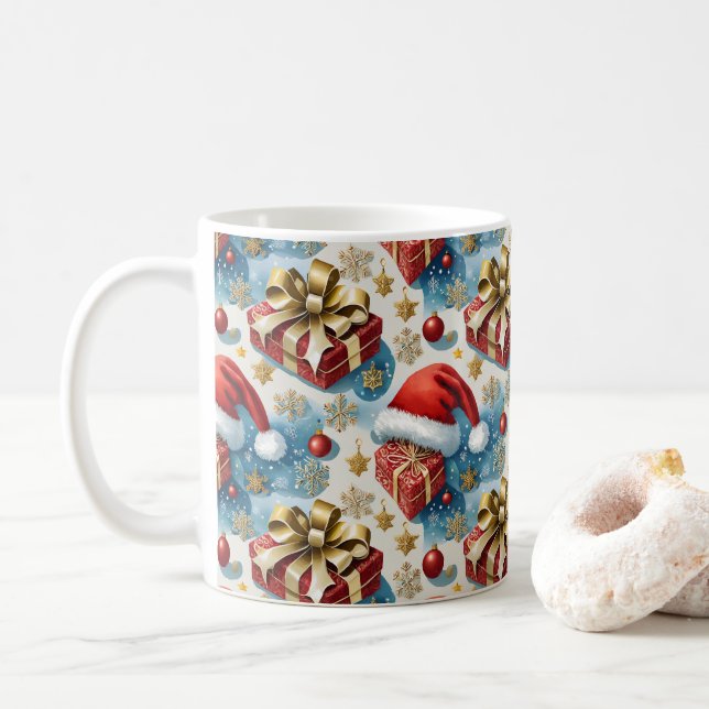 Mug de Noël pour la famille (Avec donut)