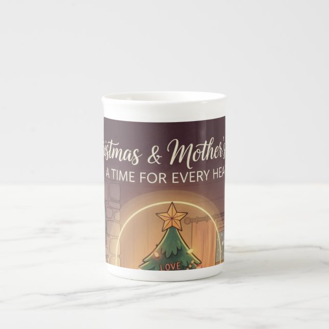 Mug de Noël pour Maman | Mug Spécial Réchauffant l (Devant)