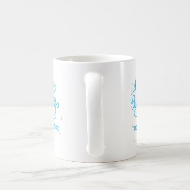 Mug de Noël pour Papa – Cadeau de Fêtes Festif (Poignée)