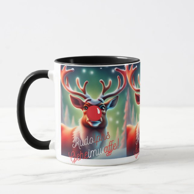Mug de Noël - Reeindeer Rudolph (Gauche)