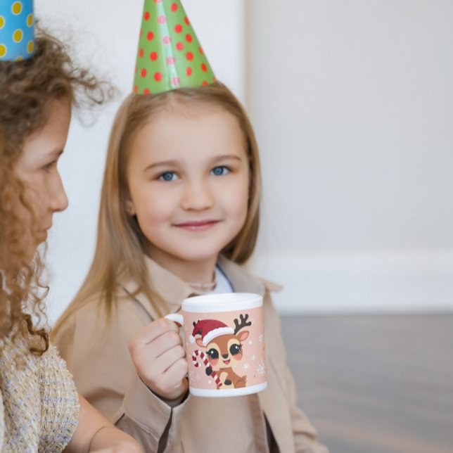 Mug de Noël Renne Mignon (Créateur téléchargé)