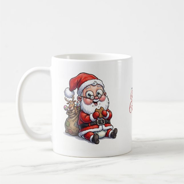 Mug de Noël Santa (Gauche)