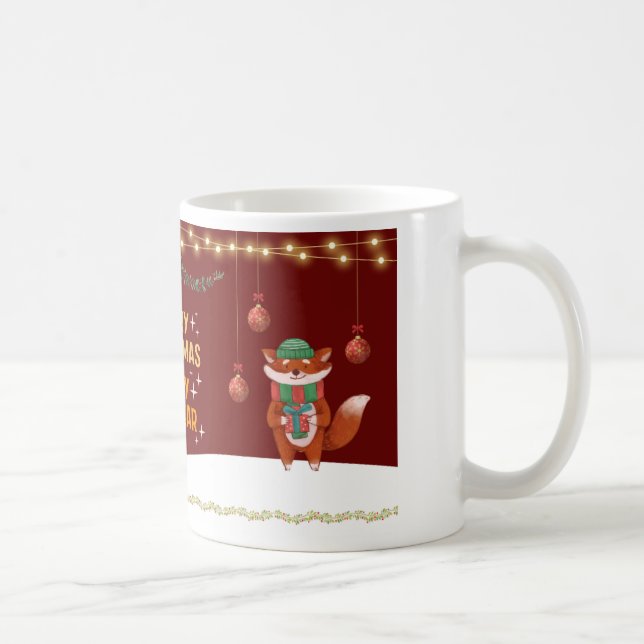 Mug de Noël Santa – Café & Thé des Fêtes de fin d' (Droite)