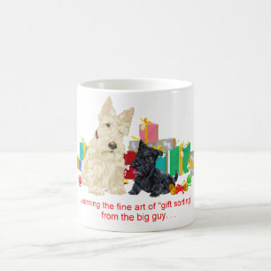 Mug de Noël Scottish Terrier