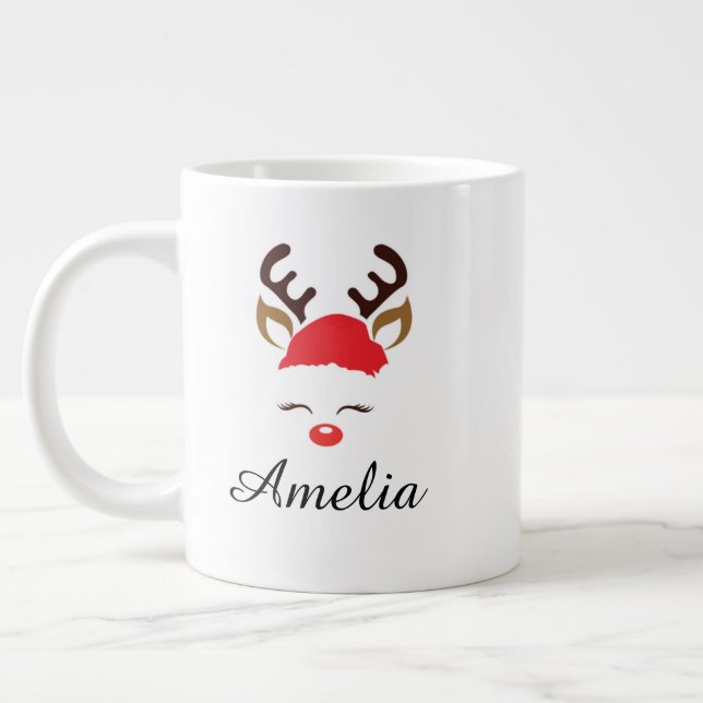 Mug de Noël – Tasse classique de cacao et de café  (Gauche)