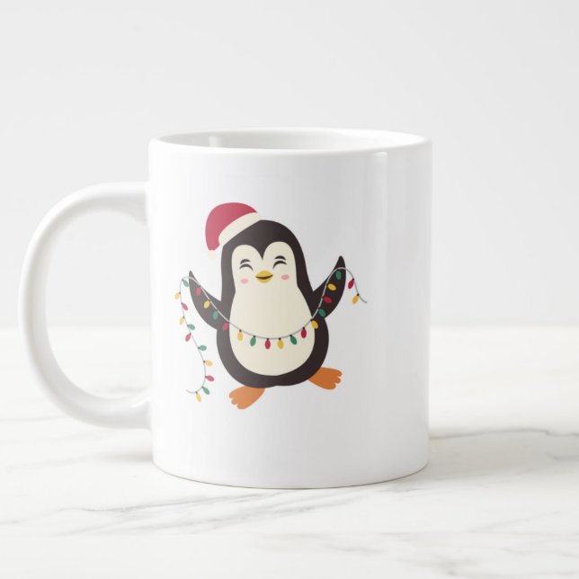 Mug de Noël – Tasse de cacao et de café des fêtes (Gauche)