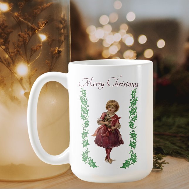 Mug de Noël victorien vintage (Créateur téléchargé)