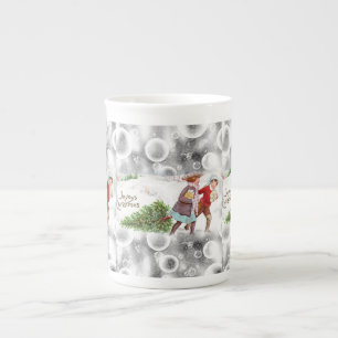 Mug de Noël, Vintage de Noël