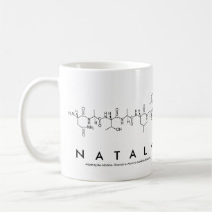 Mug de nom de peptide naturel