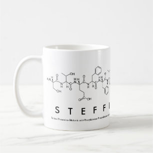 Mug de nom du peptide Steffi