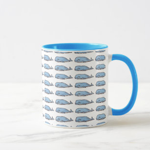 Mug de nombreuses baleines